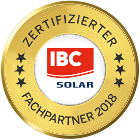 IBC Siegel Solar Fachparner 2018